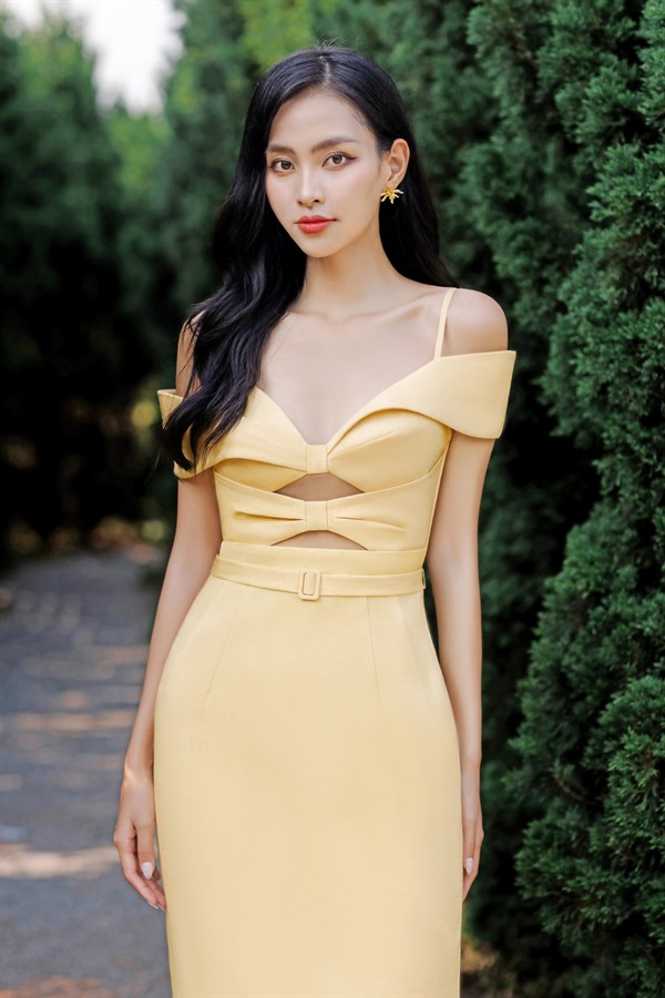 Madalena Dress - Yellow